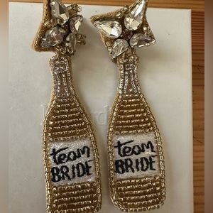 Team Bride earrings